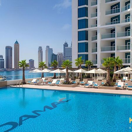 Sleek Studio In Prive With Stunning Canal View Дубай Экстерьер фото